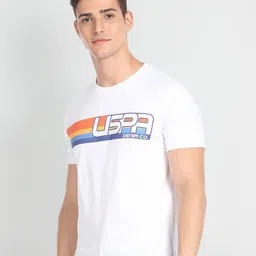 U.S. Polo Assn. Denim Co. Brand Log Print Cotton T-Shirt image 3
