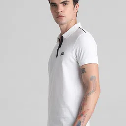 Jack & Jones Polo Collar Cotton Slim Fit T-shirt image 3