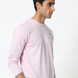 RARE RABBIT Men Cerdon Typography Printed Sweatshirt image 3