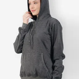 TEEMOODS Fleece Hooded Pullover Oversized Sweatshirt image 4
