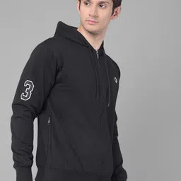 Dollar Hooded Front-Open Cotton Sweatshirt image 2