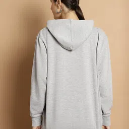 mack jonney VIMAL JONNEY Pack Of 2 Typography Printed Long Sleeves Hooded Fleece Pullover image 3