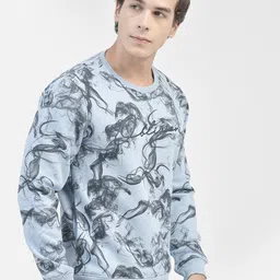 Crimsoune Club Abstract Printed Sweatshirt image 4