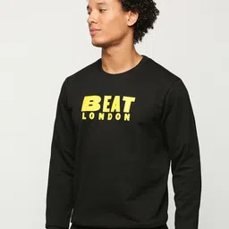 BEAT LONDON by PEPE JEANS Typography Printed Pullover Sweatshirt image 2