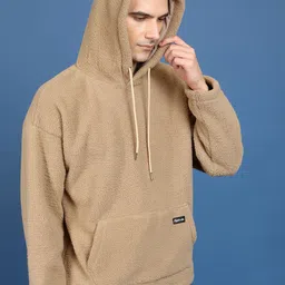 HIGHLANDER Hooded Drop Shoulder Sleeves Oversized Sweatshirt image 3