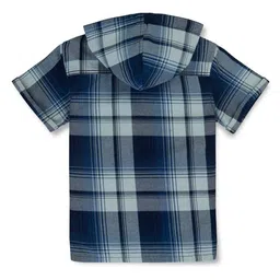 Gini and Jony Boys Cotton Checked Casual Shirt image 4