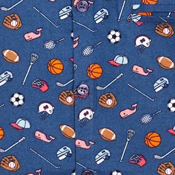 Budding Bees Boys Graphic Printed Spread Collar Opaque Casual Shirt image 3