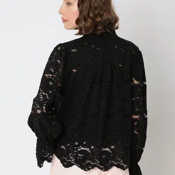 Vero Moda Self Design Tie-Ups Long Sleeves Tops image 5