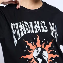 Mast & Harbour Round Neck Short Sleeves Printed T-shirt image 3