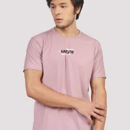 Greylongg Men Round Neck Graphic Printed T-shirt image 3