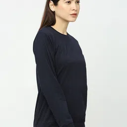 STATUS MANTRA Round Neck Pure Cotton Casual T-Shirt image 5