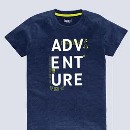 BAESD Boys Pack Of 2 Typography Printed T-shirt image 5