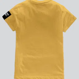 BAESD Boys Pack Of 3 Typography Printed Pure Cotton T-shirt image 4