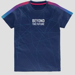 BAESD Boys Pack Of 3 Typography Printed Cotton T-shirt image 5