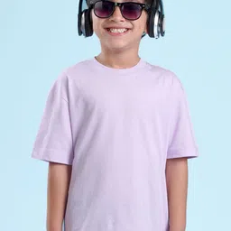 NUSYL Boys Typography Printed Oversized T-shirt image 3