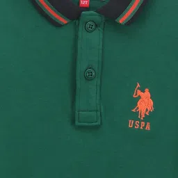 U.S. Polo Assn. Kids Boys Polo Collar T-shirt image 3