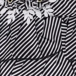 V-Mart Girls Striped Top with Skirt image 4
