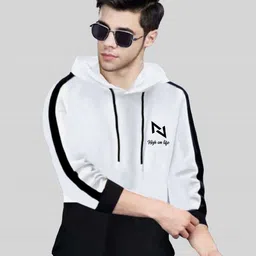 BAESD Boys Colourblocked Hooded Cotton T-shirt image 3