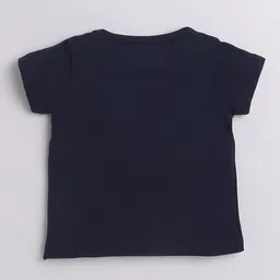 Yellow Apple Girls Graphic Printed Cotton T-shirt image 4