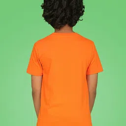 NUSYL Boys Graphic Printed Round Neck T-shirt image 2