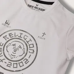 True Religion Boys Typography Printed Cotton T-shirt image 3