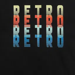 ZIP ZAP ZOOP Boys Typography Printed Pure Cotton T-shirt image 3