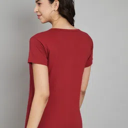 Trend Level Pack Of 2 Typography Printed Pure Cotton T-shirts image 3