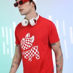 HIGHLANDER Graphic Printed Round Neck T-shirt image 4