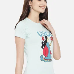 Fabflee Typography Printed Cotton T-Shirt image 5