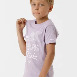 KATE & OSCAR Boys Typography Printed Pure Cotton T-shirt image 3