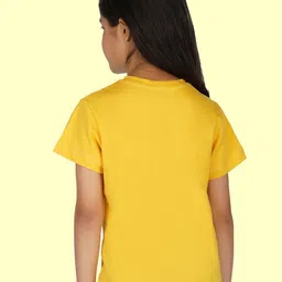 NUSYL Girls Typography Printed T-shirt image 3