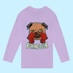 NUSYL Boys Boxer Dog Printed Cotton T-shirt image 2
