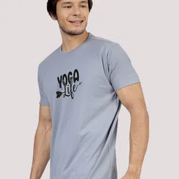 Greylongg Typography Printed T-shirt image 5