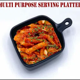 zido Premium_1 serving black platter b-453_h55 Sizzler Tray image 3