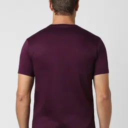 V Dot Men Printed Applique Slim Fit T-shirt image 4