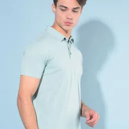 Crimsoune Club Men Polo Collar Pockets Slim Fit T-shirt image 5