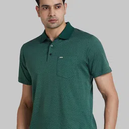 Park Avenue Polo Collar Short Sleeves Cotton Slim Fit T-shirt image 4