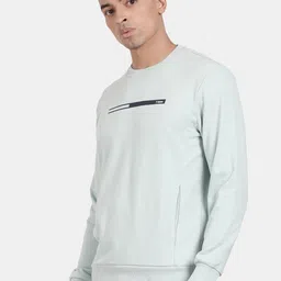 t-base Typography Printed Round Neck Cotton Pullover Sweatshirt image 4