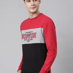 DIXCY SCOTT Men Colourblocked Sweatshirt image 4