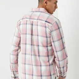Wildcraft Relaxed Checked Spread Collar Cotton Curved Casual Shirt image 2