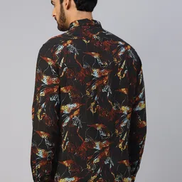 DON VINO Men Comfort Floral Opaque Printed Casual Shirt image 3