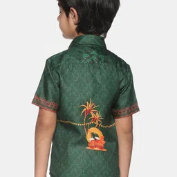 Sethukrishna Boys Printed Casual Shirt image 2