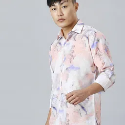 TRYBUY.IN Men Standard Opaque Printed Casual Shirt image 4