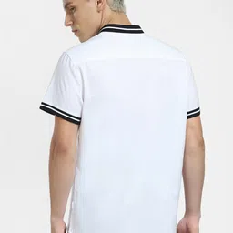 Jack & Jones Men Solid Casual Cotton Shirt image 4