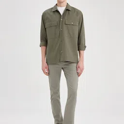 DeFacto Pure Cotton Casual Shacket image 4