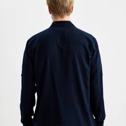 DeFacto Spread Collar Cotton Casual Shackets image 4