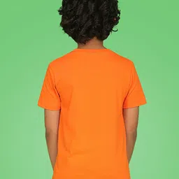 NUSYL Boys Typography Printed Round Neck T-shirt image 3