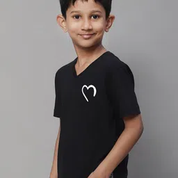 Friskers Boys V-Neck Bio Wash T-shirt image 3