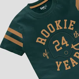 BAESD Boys Pack Of 3 Printed Pure Cotton T-shirt image 4