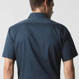 Van Heusen Men Opaque Printed Formal Shirt image 4